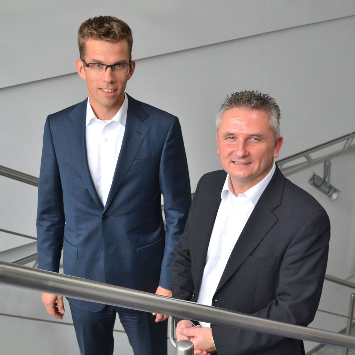 Dr. Marc Natusch und Roland Kraus